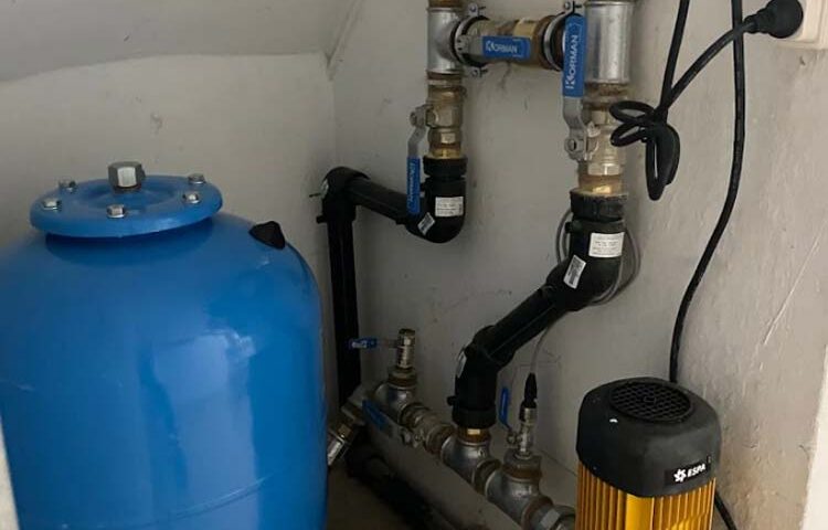Instalación de grupos de presión de agua en Valencia