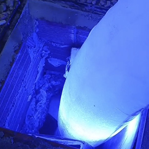 Rehabilitación de tuberías sin obras por manga LED